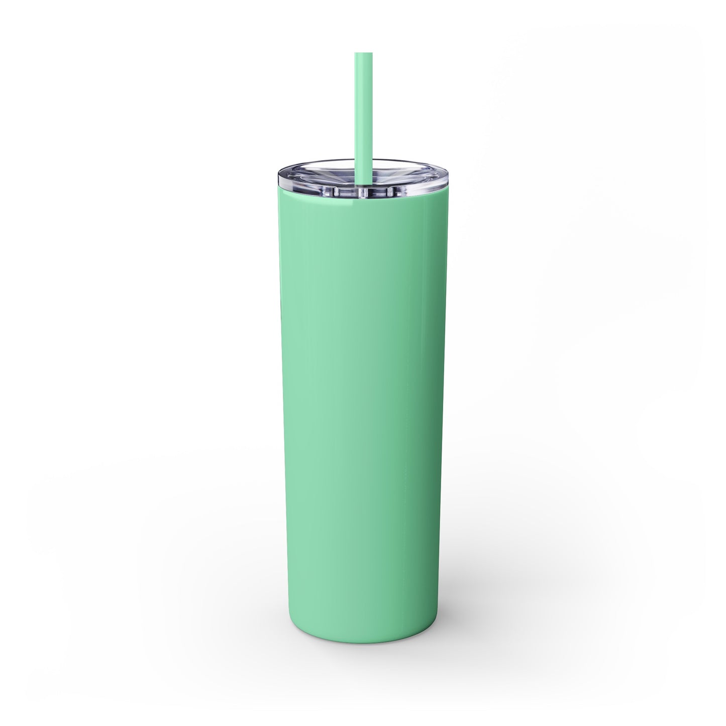 Bride Crew Skinny Tumbler with Straw, 20oz
