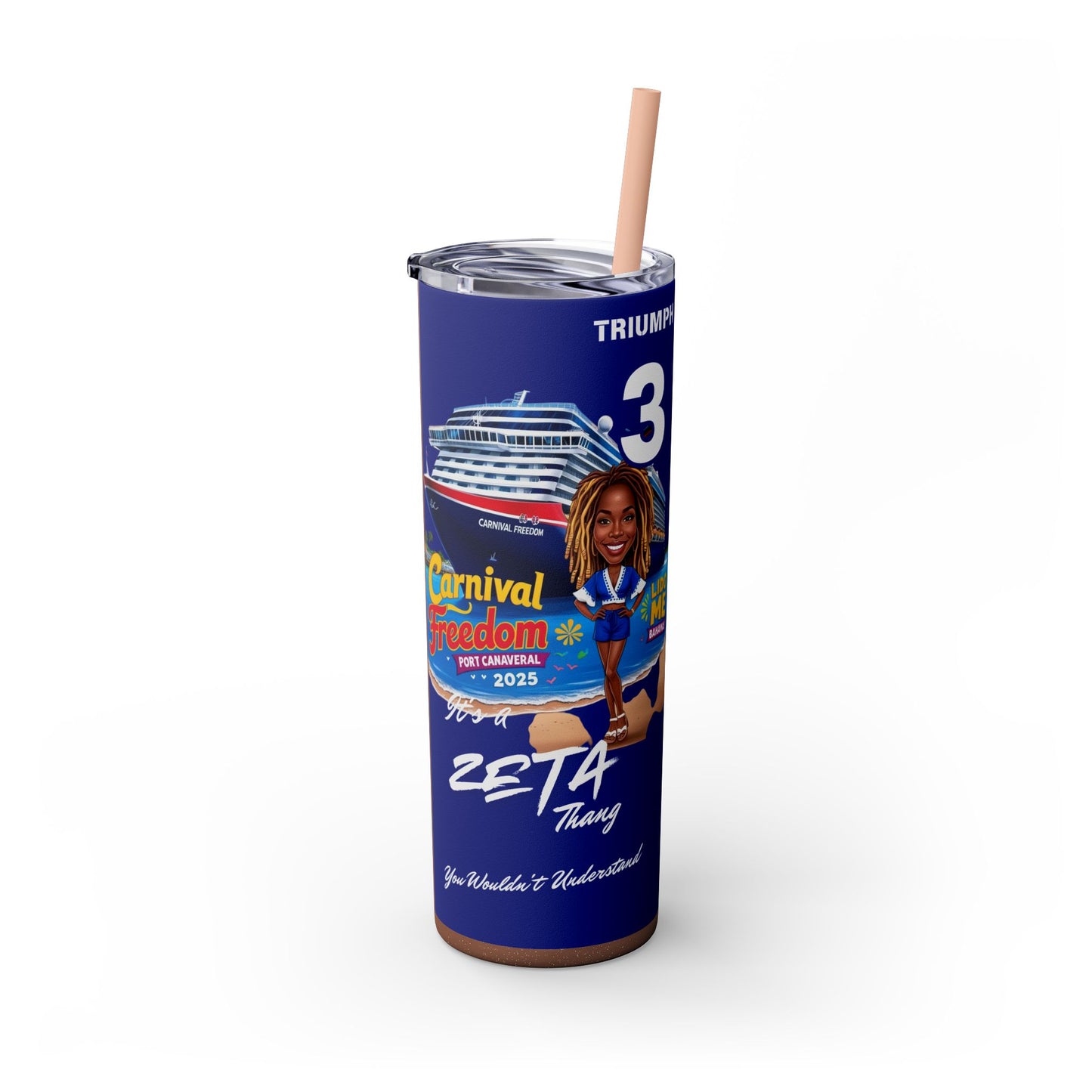 Tumbler - Tre LIDO DECK Beach and Poolside Theme