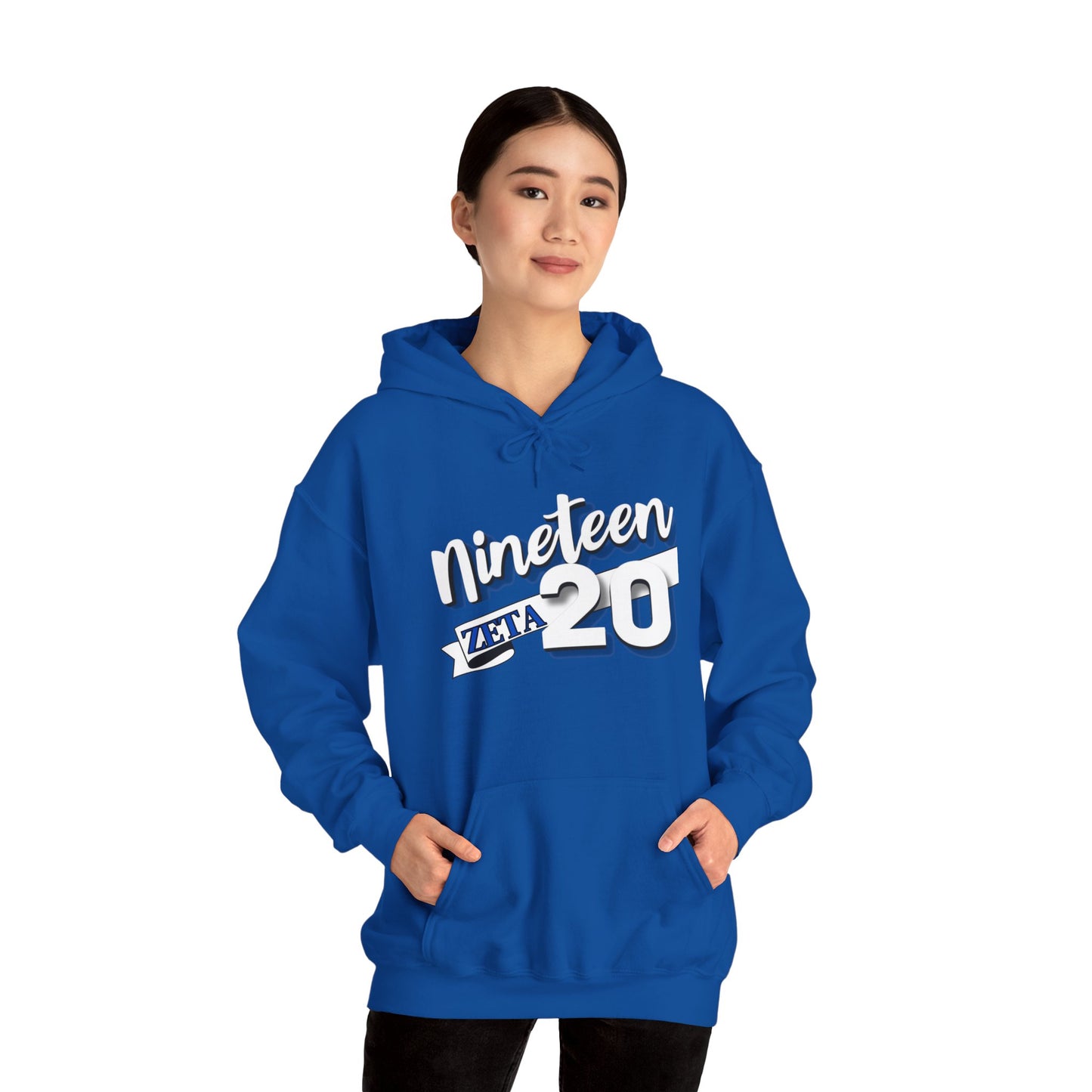 Zeta Founding Year Royal Blue Hoodie -1225700