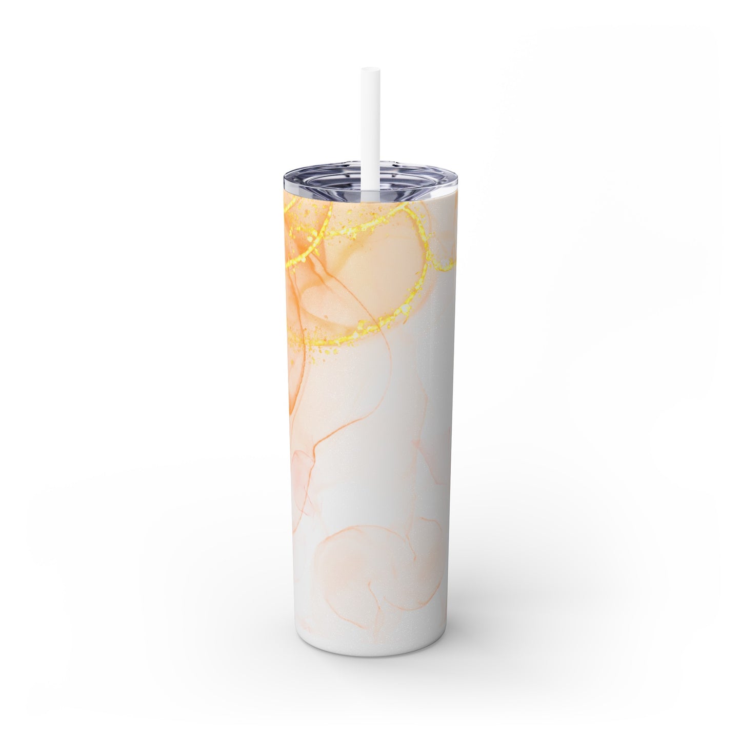 Fire Skinny Tumbler with Straw, 20oz Model# 051701
