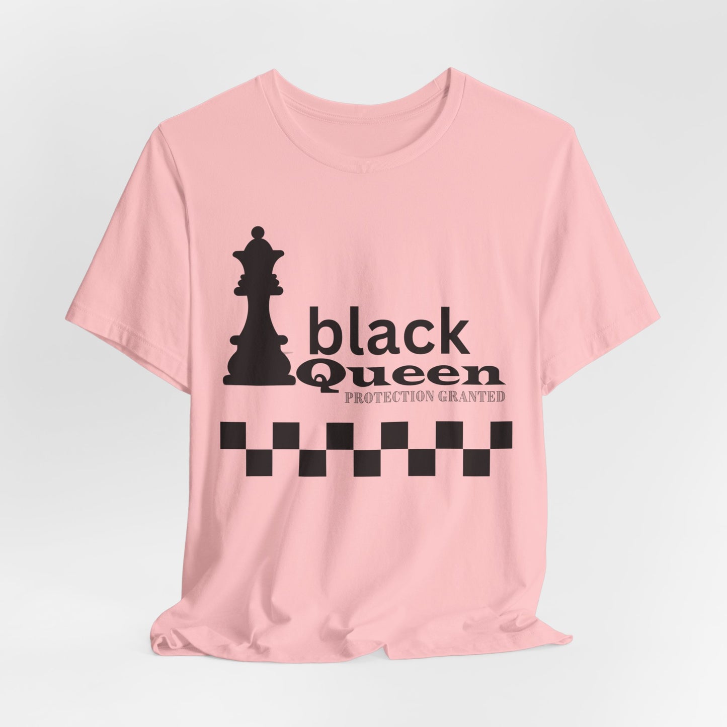 Black Queen Chess Tee - Unisex Jersey Short Sleeve