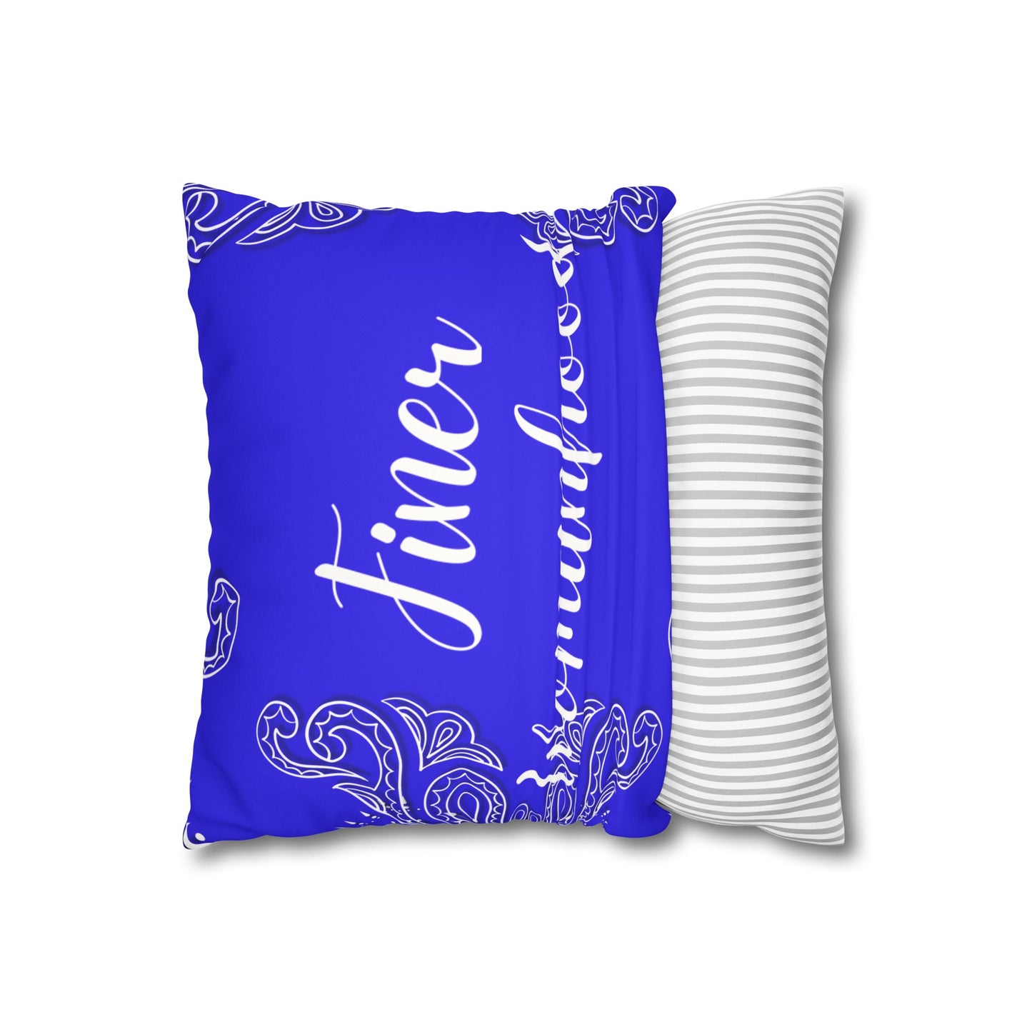 FinerWomanhood 1920 Faux Suede Square Pillowcase