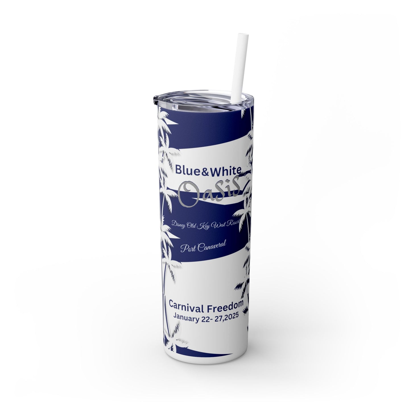 Tumbler - Lido Sip and Put that Leg Out Blue Oasis