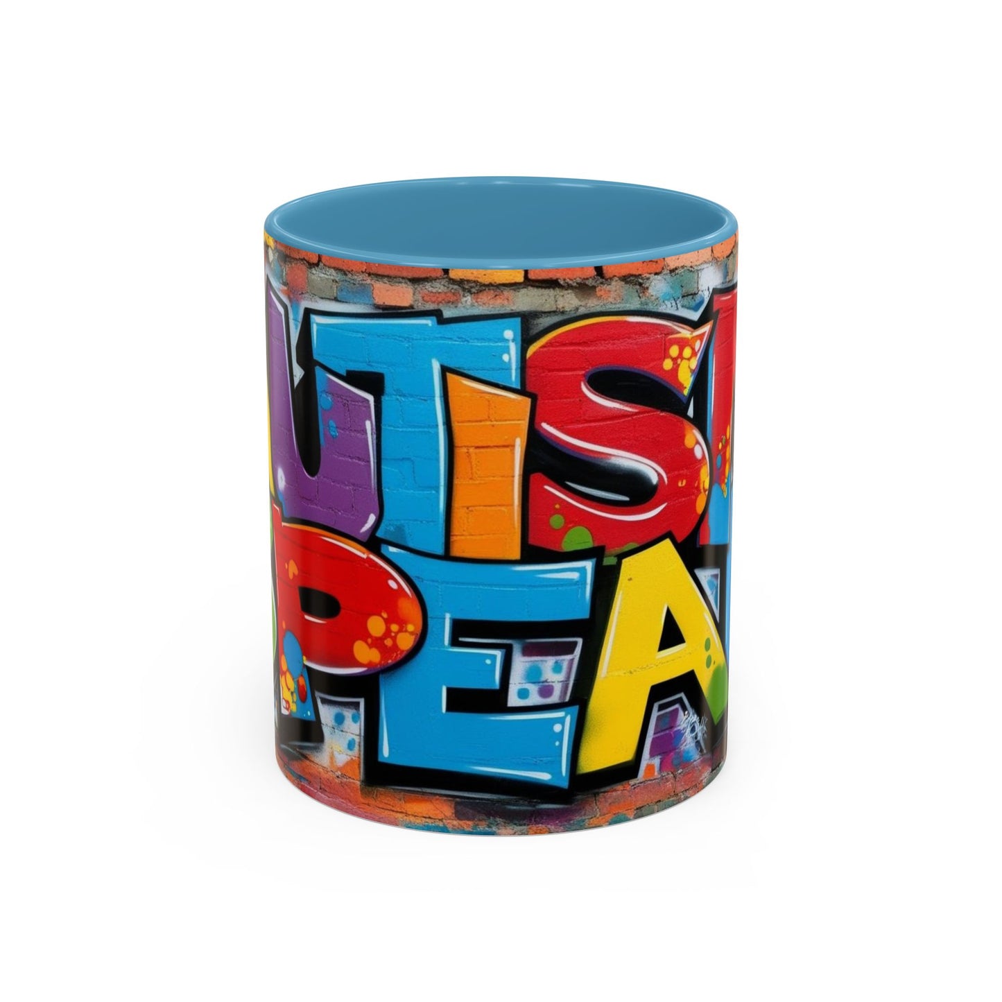 Coffee Mug - Autism Speak Graffiti Style Design