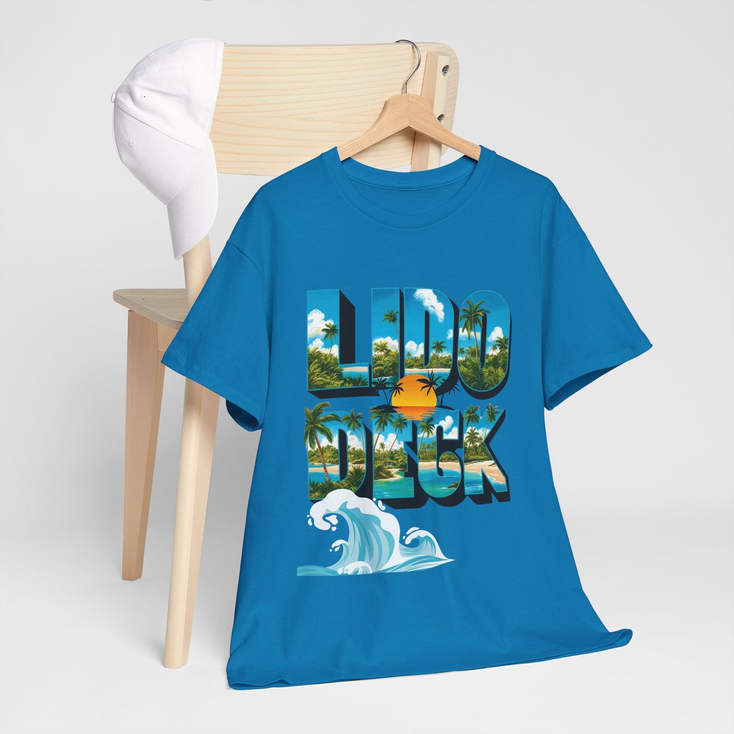 Tropical Beach LIDO DECK Tee