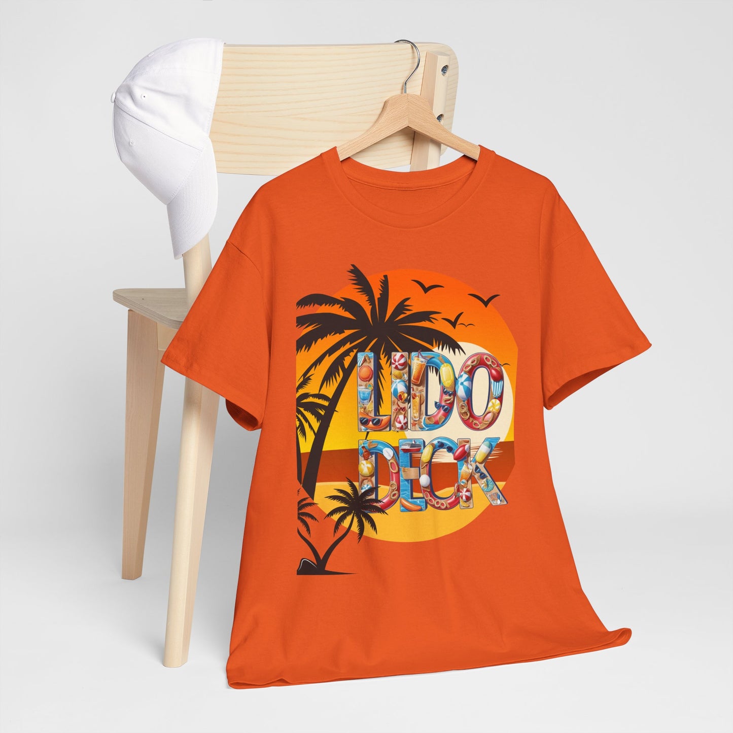 Lido Deck Unisex Tee - Cruise Ship Beach Poolside Vacation Shirt