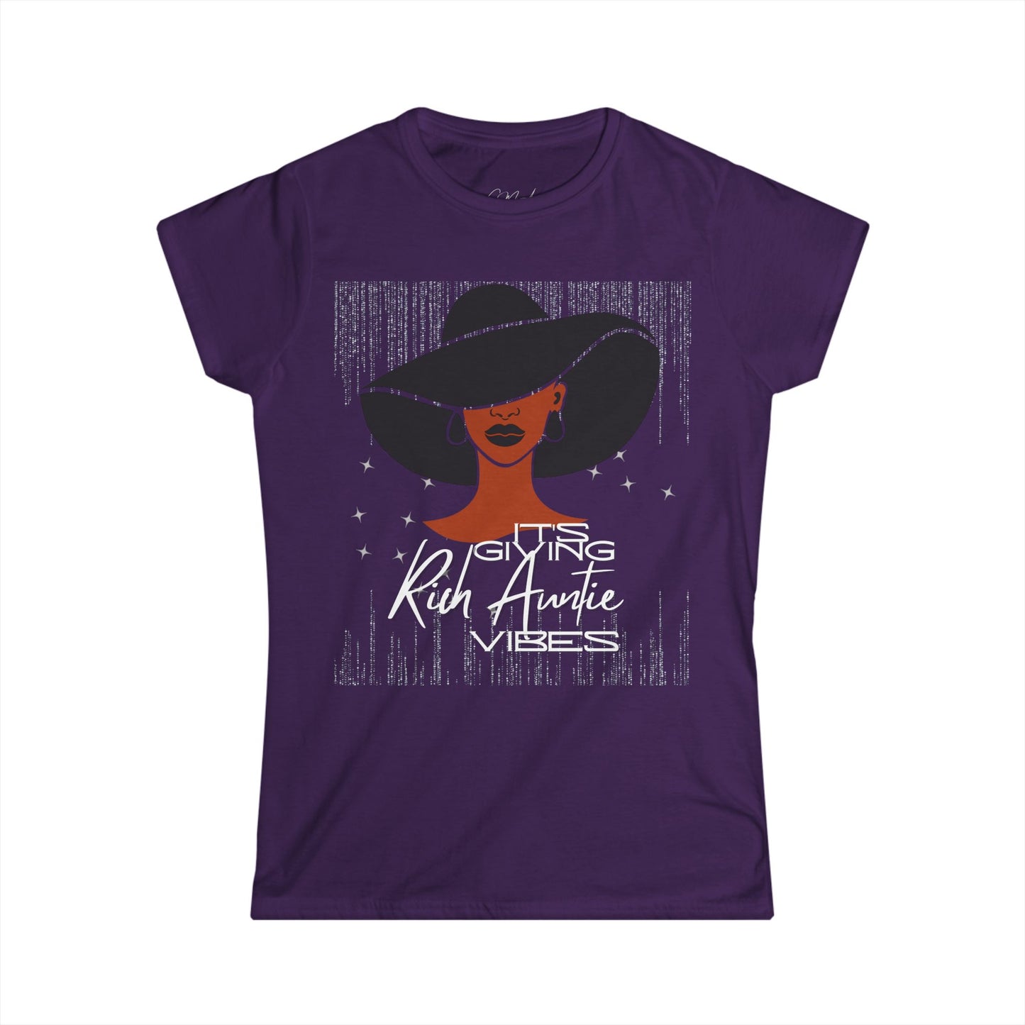Rich Auntie Vibes Custom Feel and Look - Fine Auntie Design