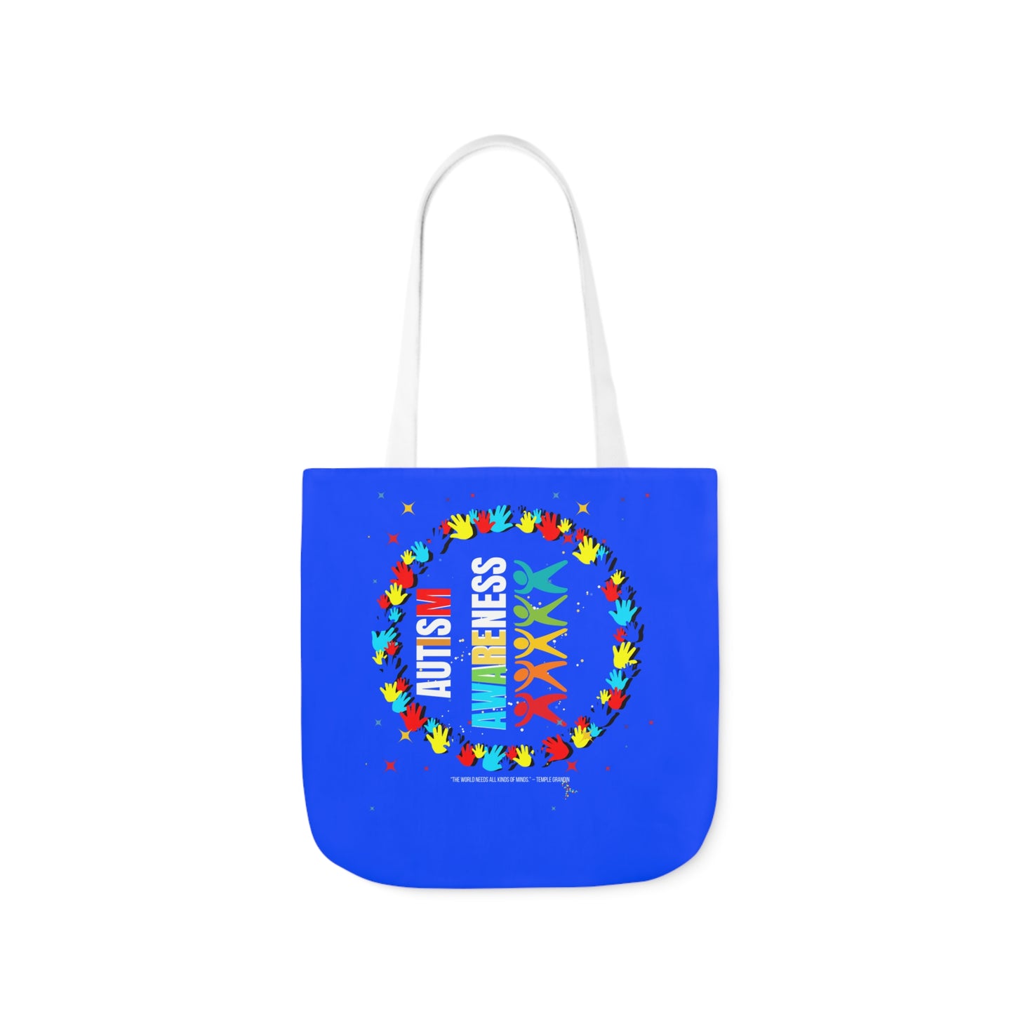 Autism Awareness Canvas Tote Bag,