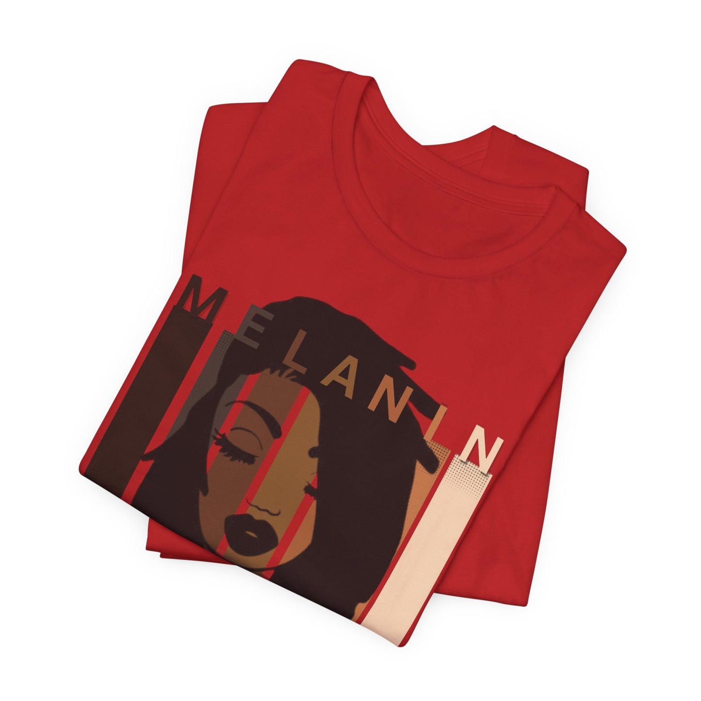 Melanin Loc'd Jersey Short Sleeve Tee