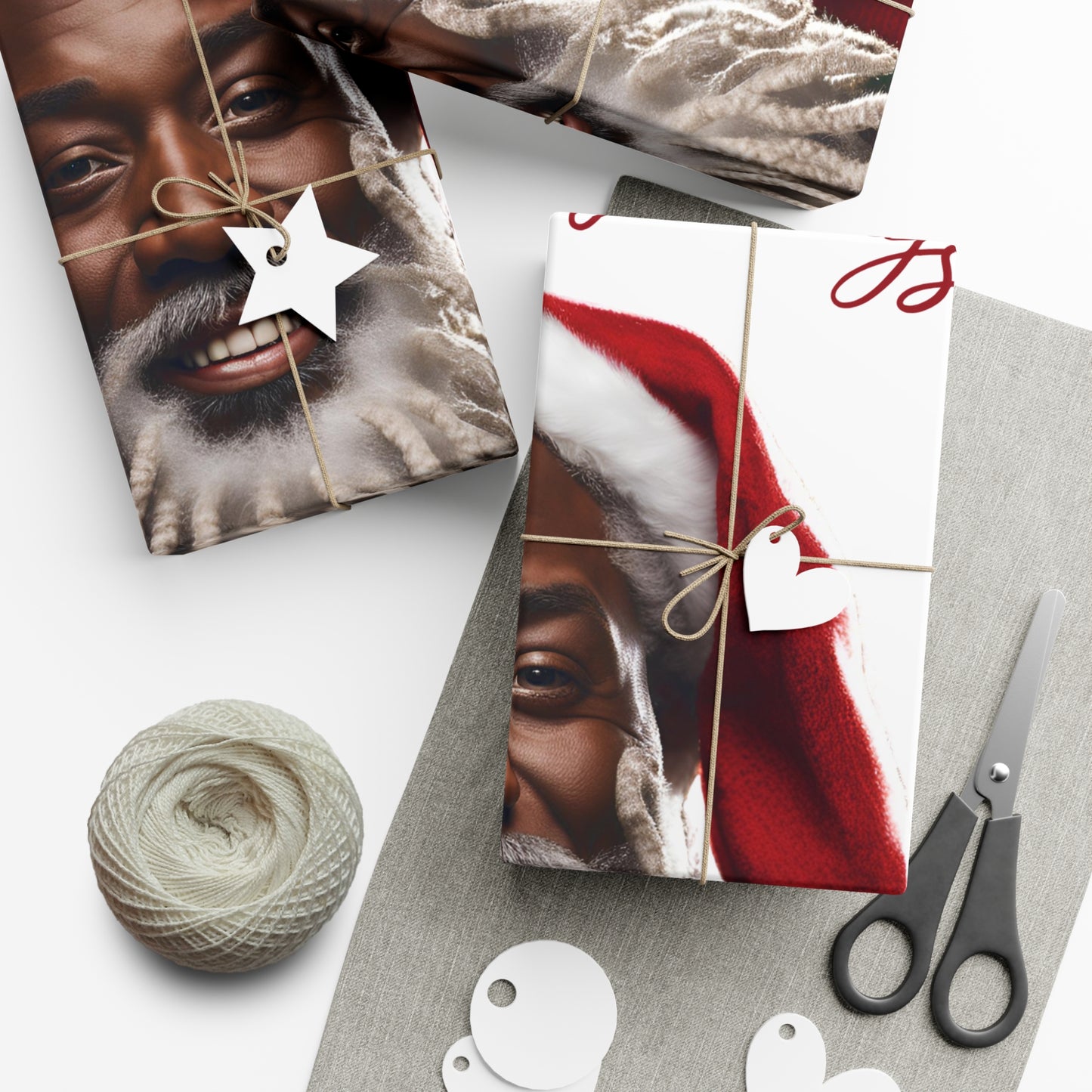 Gift Wrap-African American Inspires Seasons Greetings