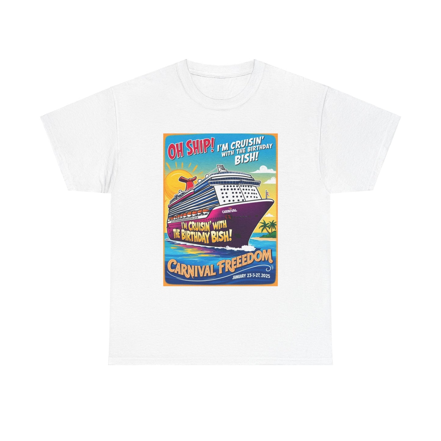 Birthday Cruise Ship Tee