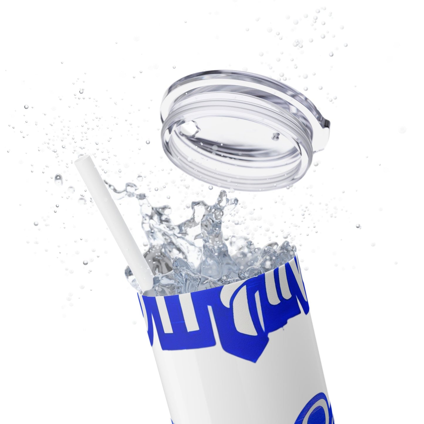 Skinny Tumbler Sorority Pride Illinois Sisters 20oz with Straw