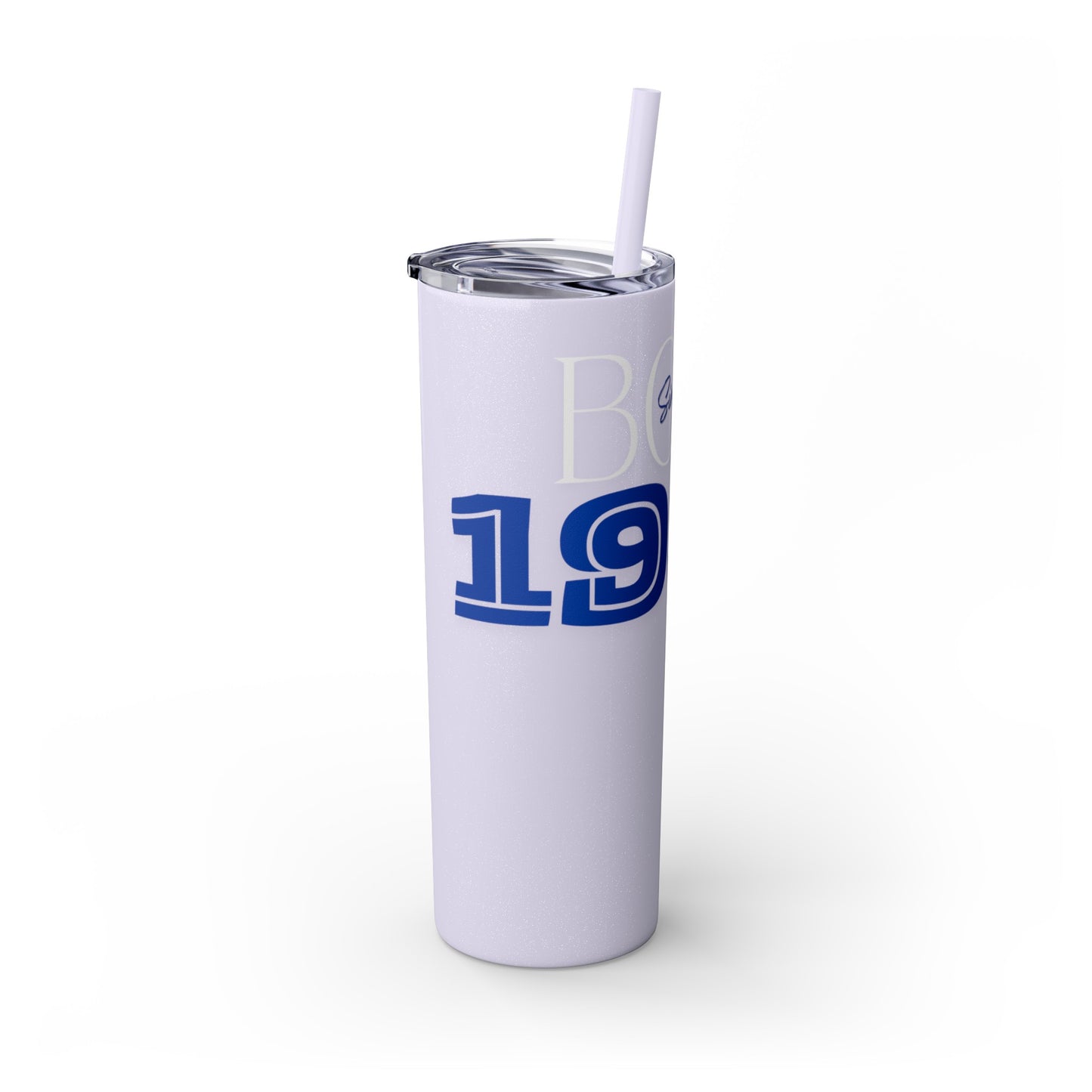 Customizable 1983 Born Skinny Tumbler with Straw, 20oz
