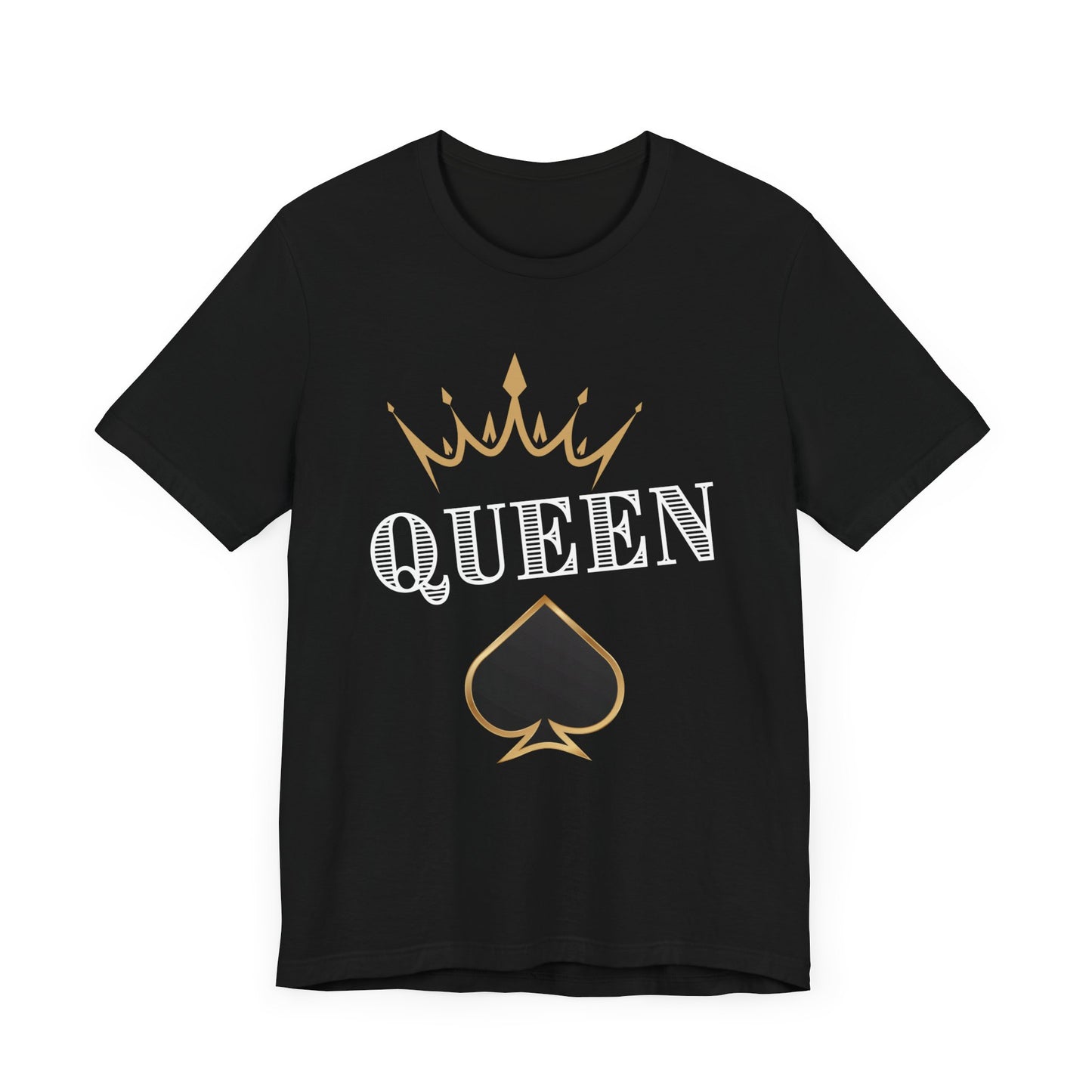 Queen Spades Tee - Unisex Jersey Short Sleeve