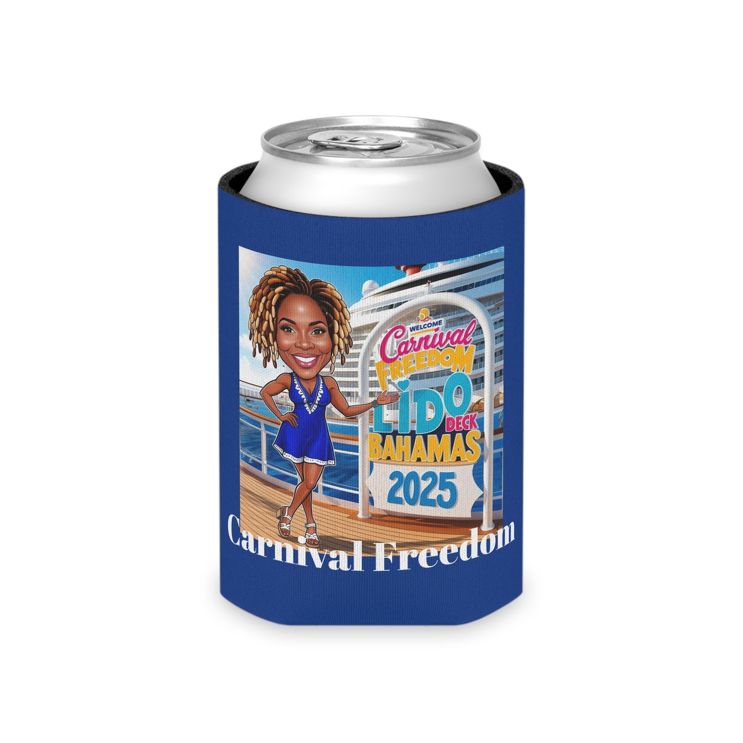 Can Cooler - Carnival Freedom-Lido Deck Design