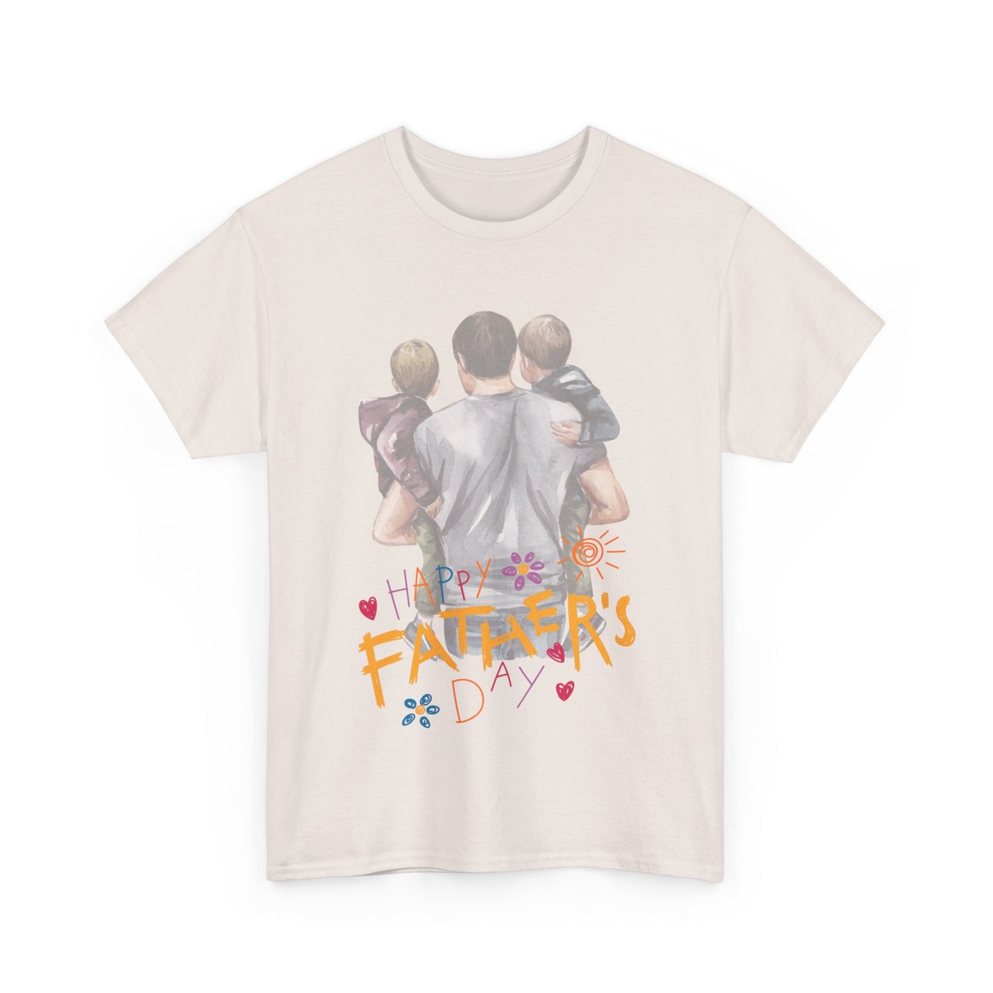 Happy Father's Day Unisex Heavy Cotton Tee