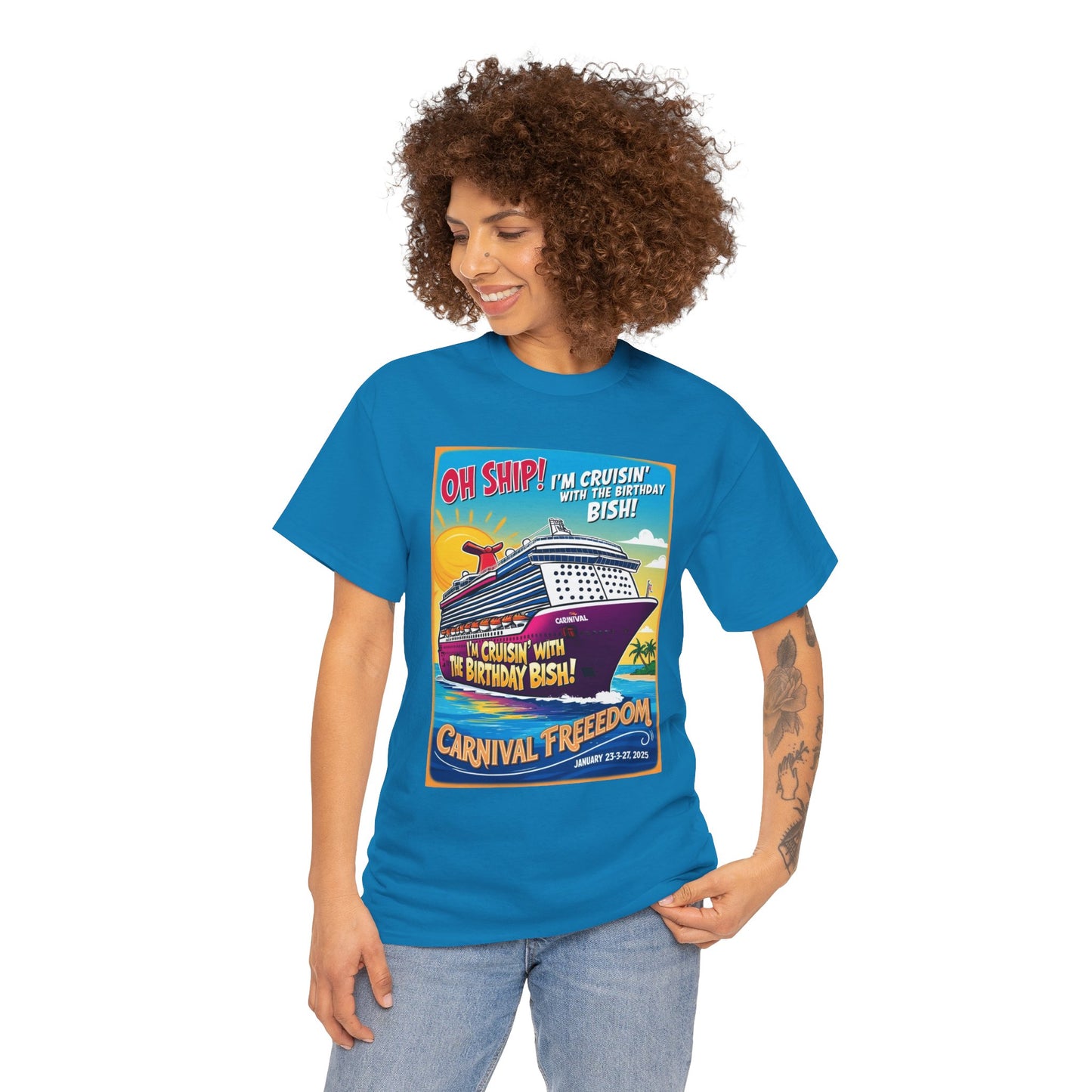 Birthday Cruise Ship Tee