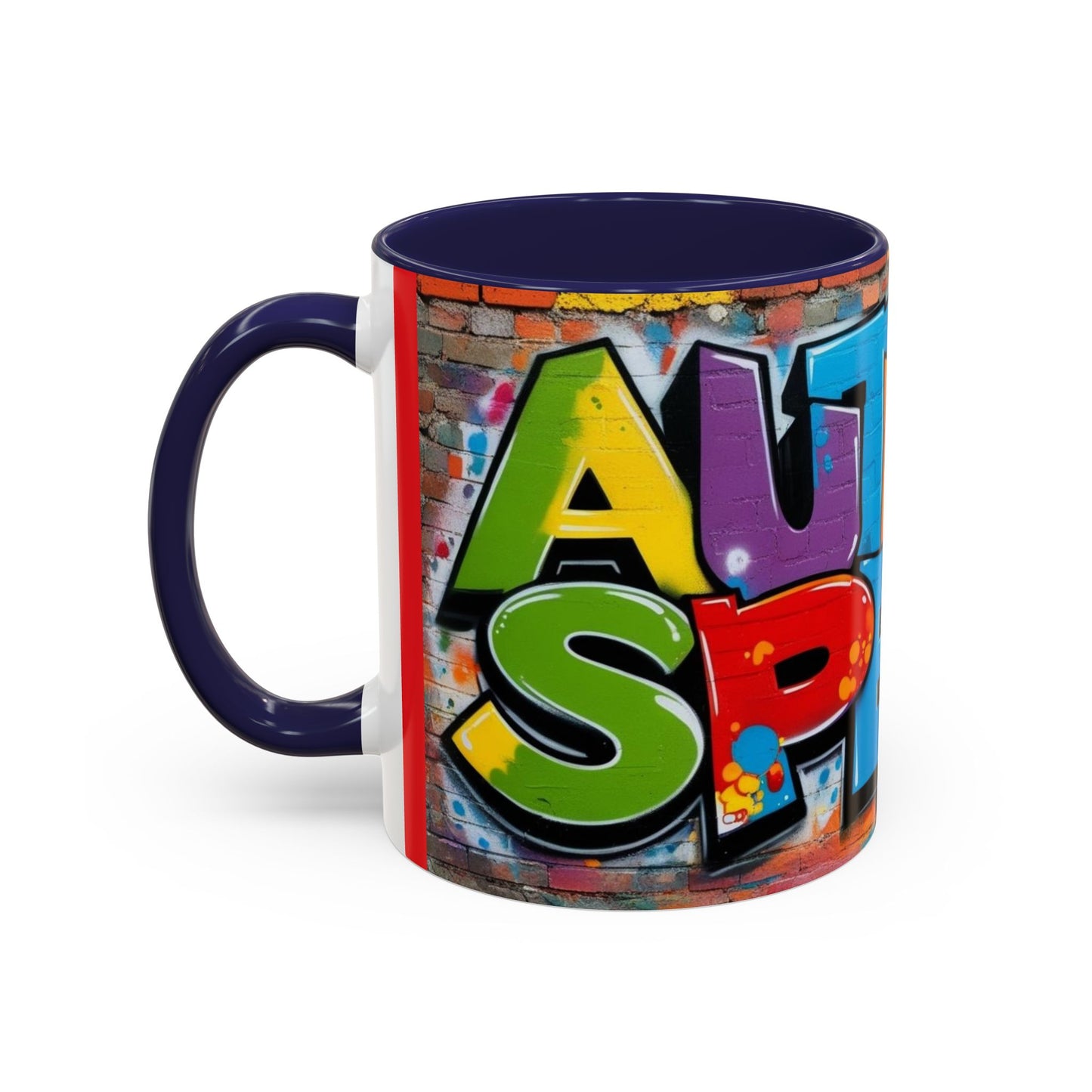 Coffee Mug - Autism Speak Graffiti Style Design