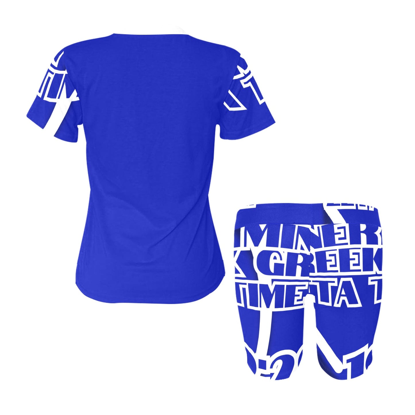 Finer Mind Greek Grind Yoga Set Women's Short Yoga Set