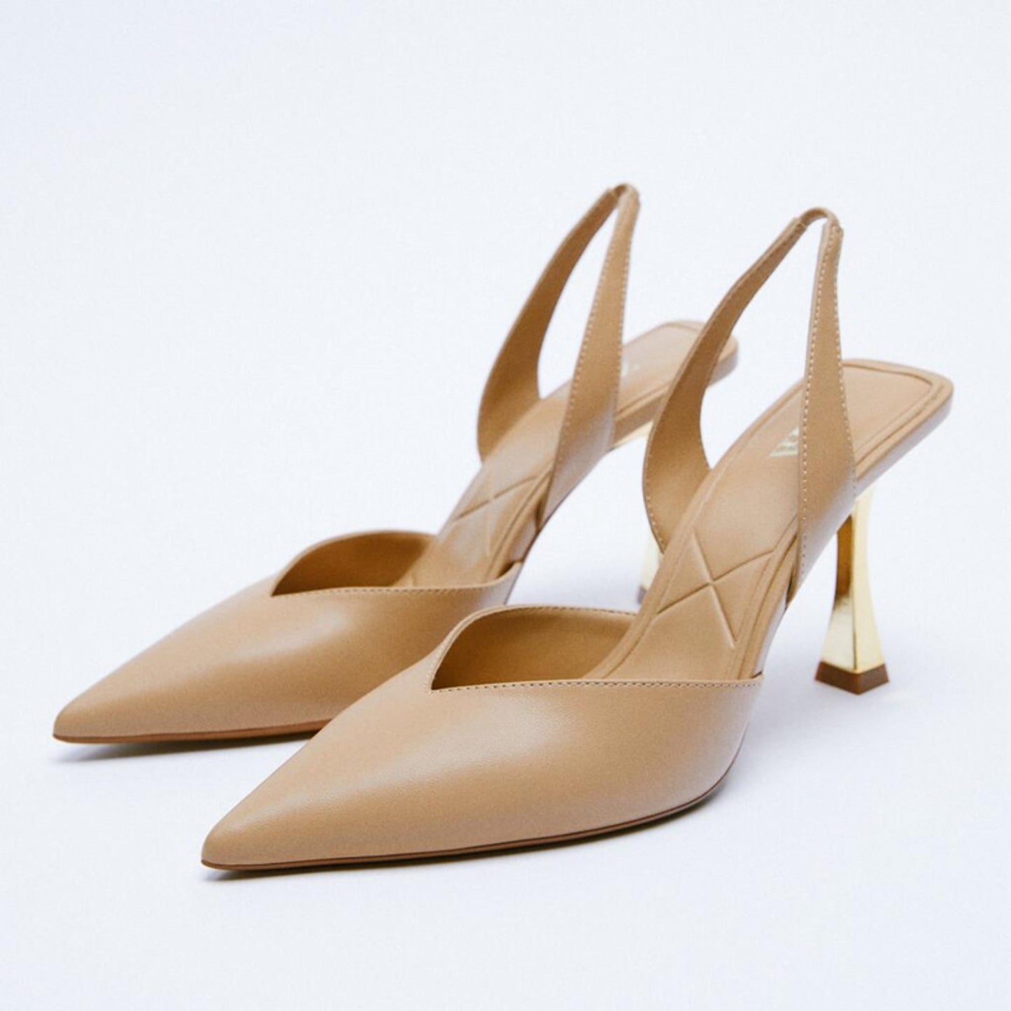 PU Leather Point Toe Stiletto Heel Pumps-VMA Specialties Boutique