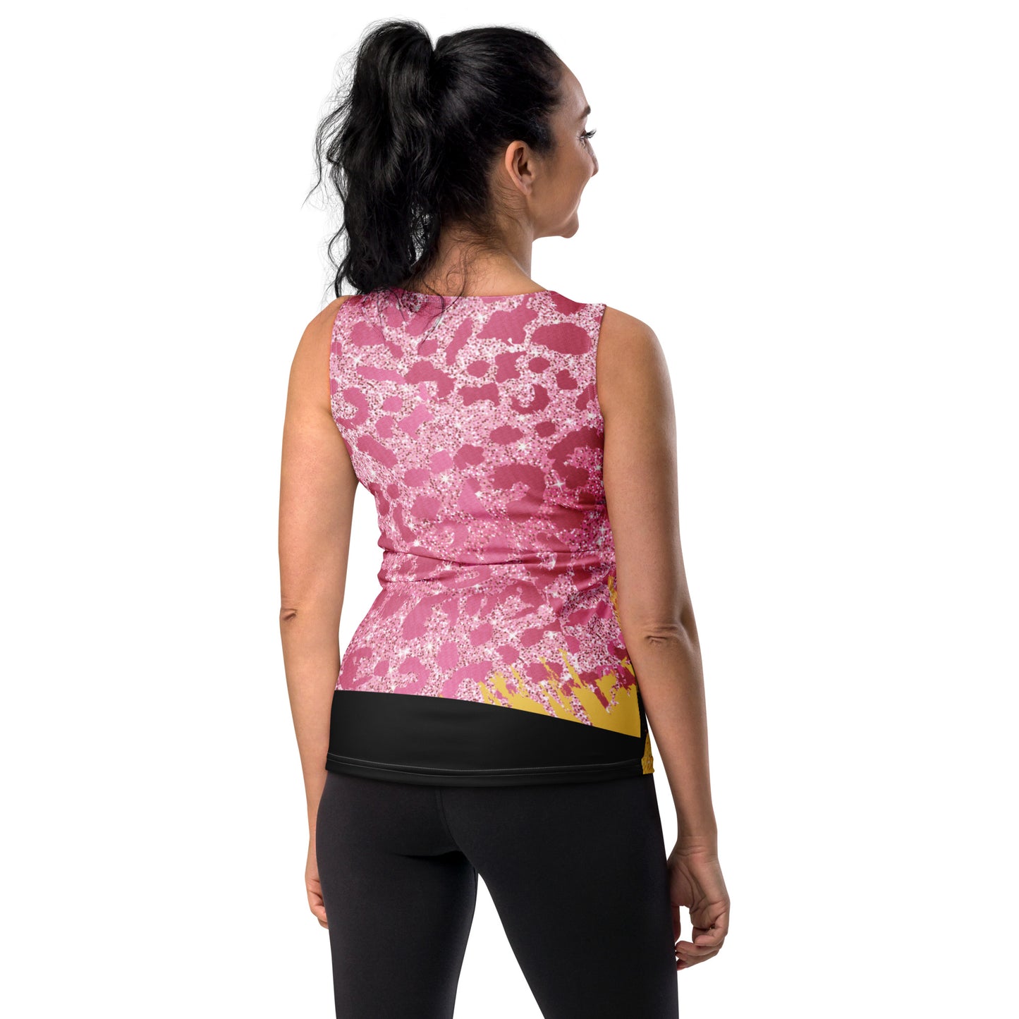 Cheetah Pink Tank Top
