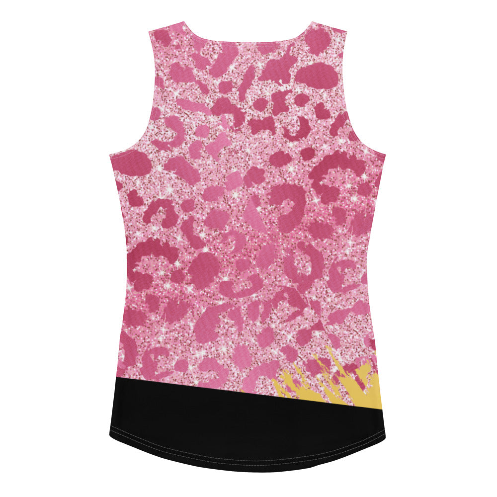 Cheetah Pink Tank Top