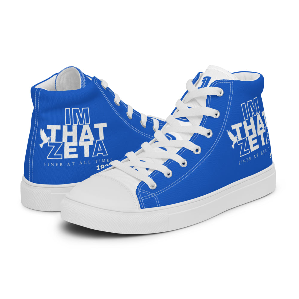 High Tops - I'M THAT ZETA 1920 High Top Canvas Shoes