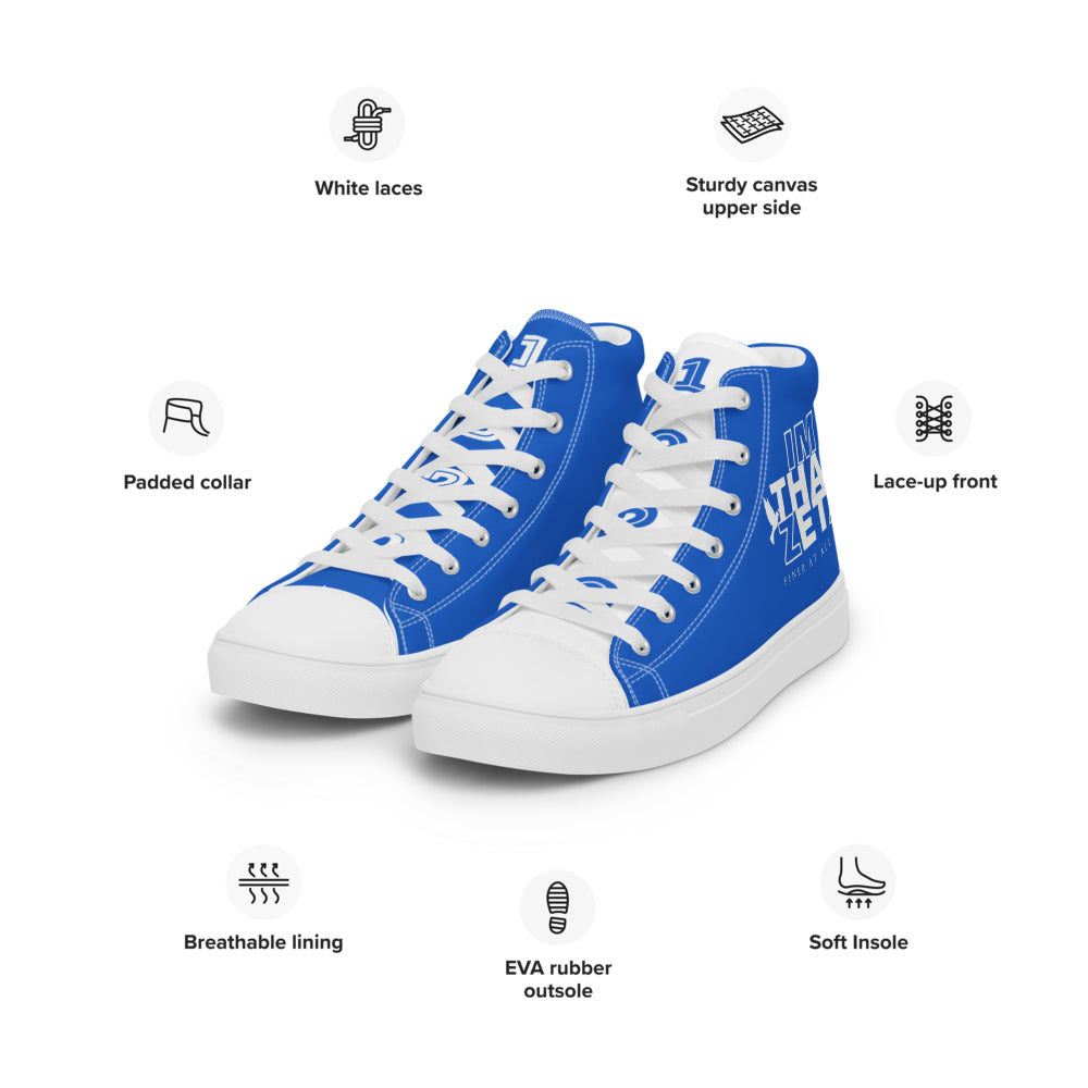 High Tops - I'M THAT ZETA 1920 High Top Canvas Shoes