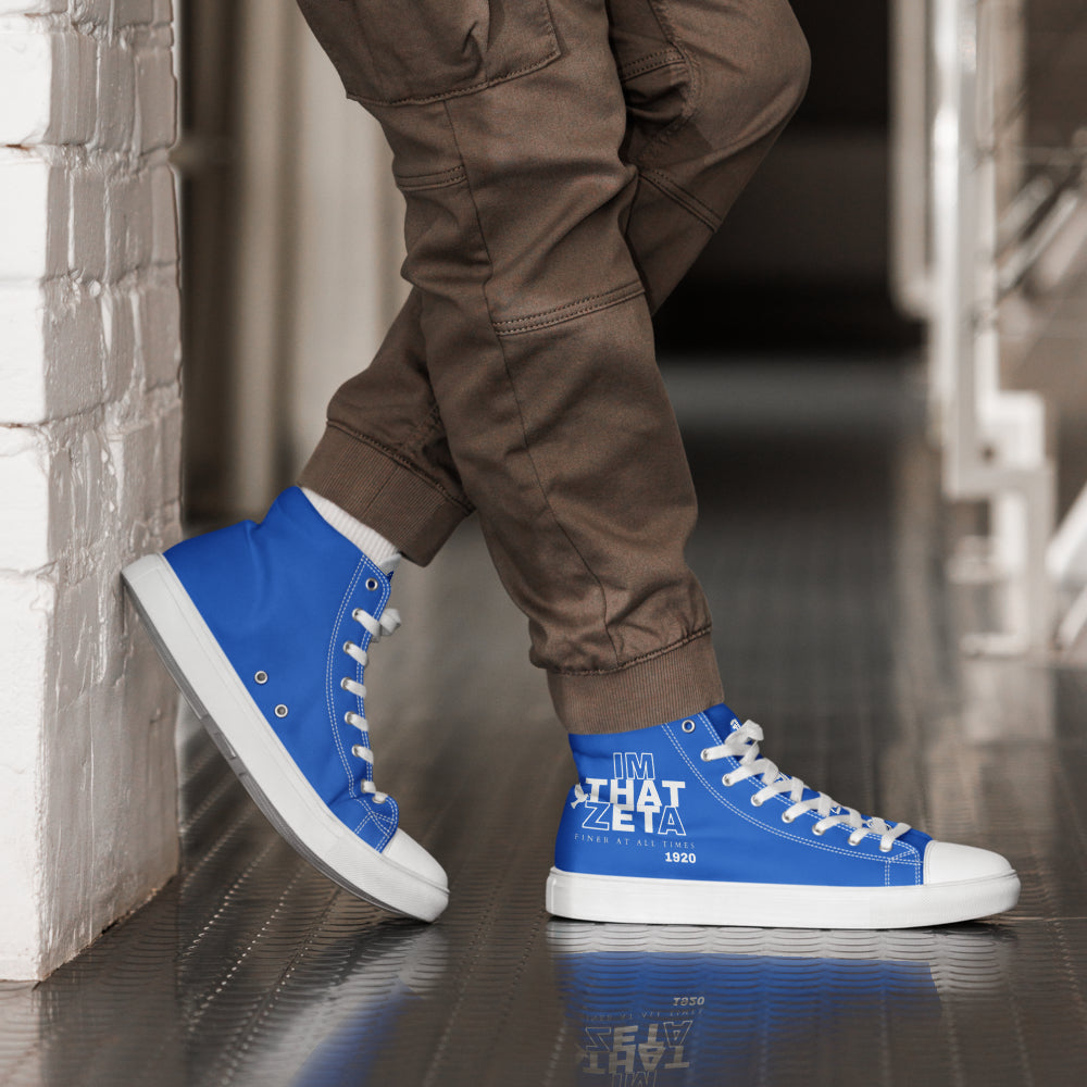 High Tops - I'M THAT ZETA 1920 High Top Canvas Shoes