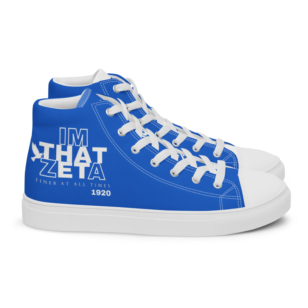 High Tops - I'M THAT ZETA 1920 High Top Canvas Shoes
