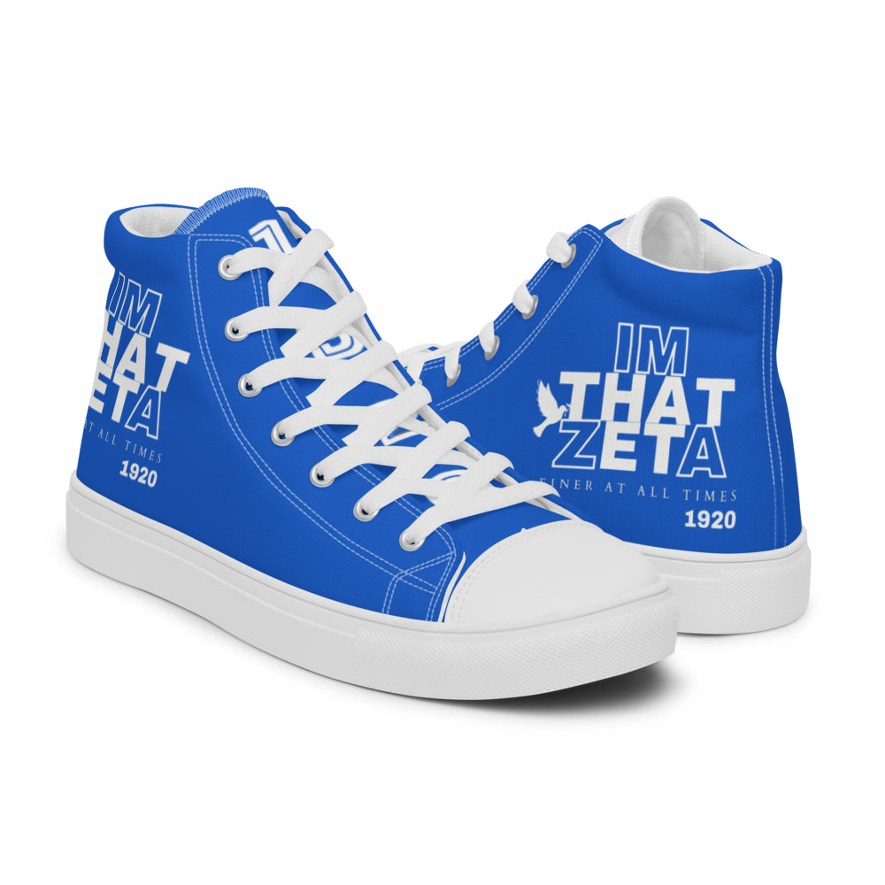 High Tops - I'M THAT ZETA 1920 High Top Canvas Shoes