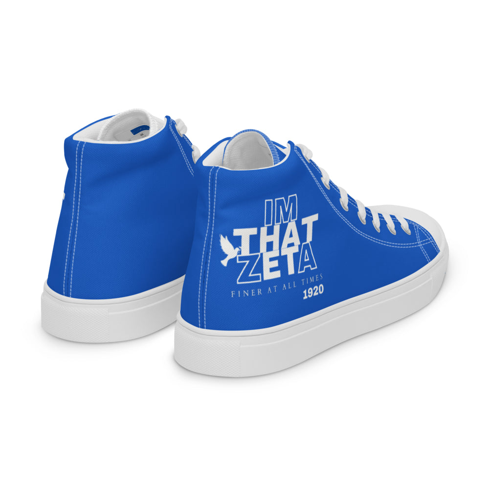 High Tops - I'M THAT ZETA 1920 High Top Canvas Shoes