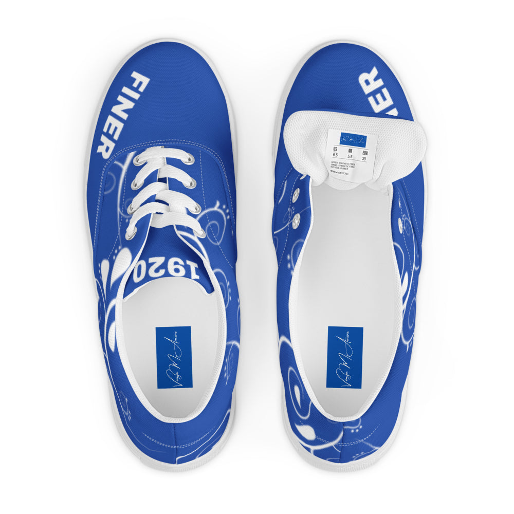 Finer 1920 Women’s Lace-up Canvas Shoes
