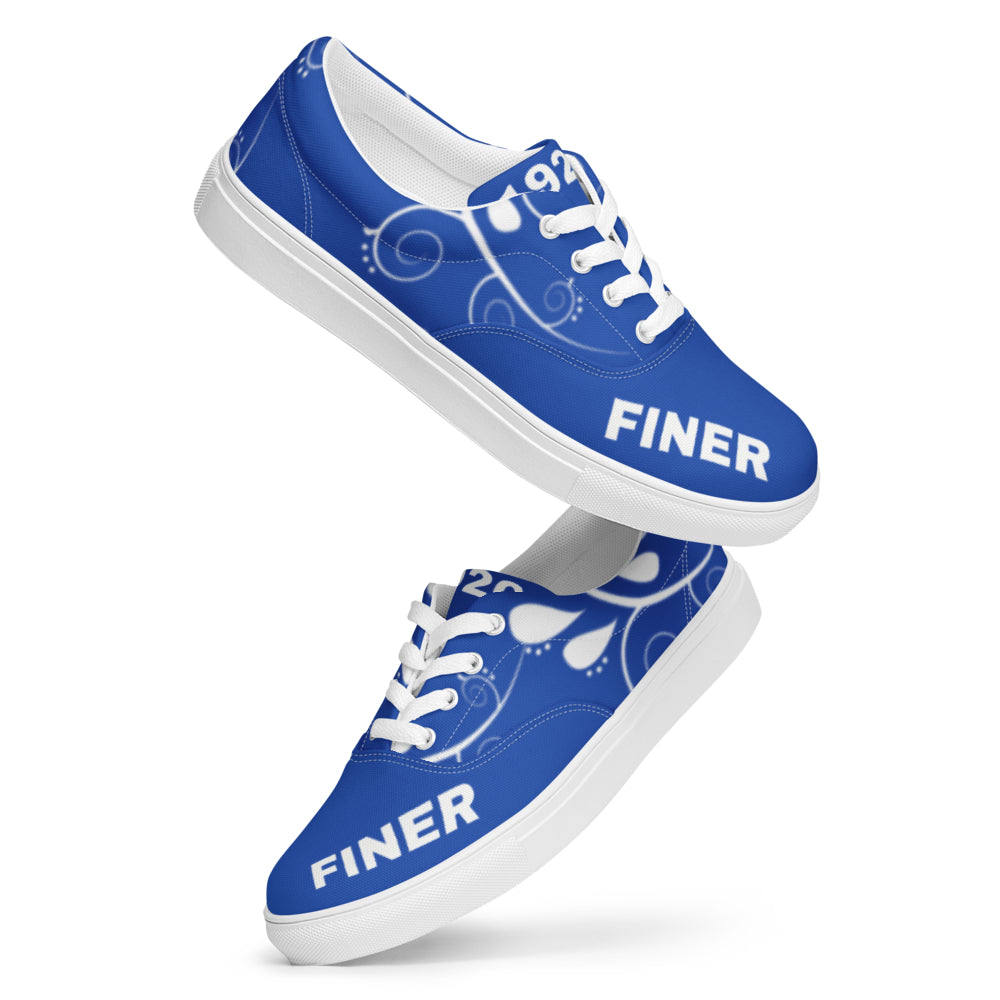 Finer 1920 Women’s Lace-up Canvas Shoes