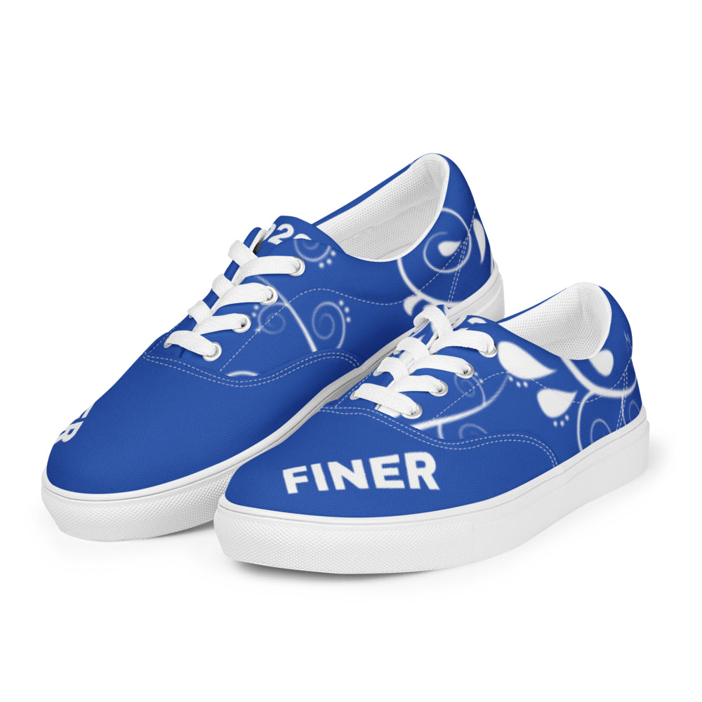 Finer 1920 Women’s Lace-up Canvas Shoes