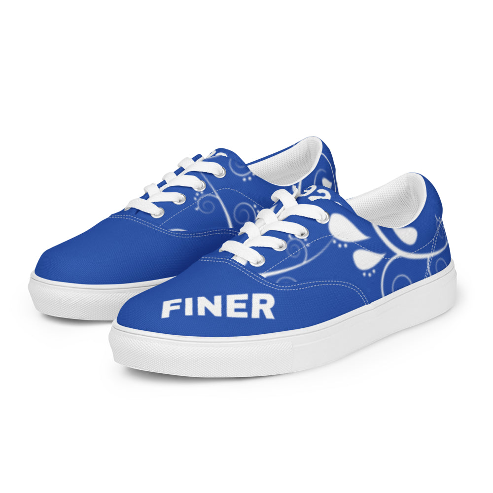 Finer 1920 Women’s Lace-up Canvas Shoes