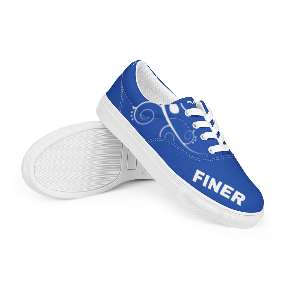 Finer 1920 Women’s Lace-up Canvas Shoes