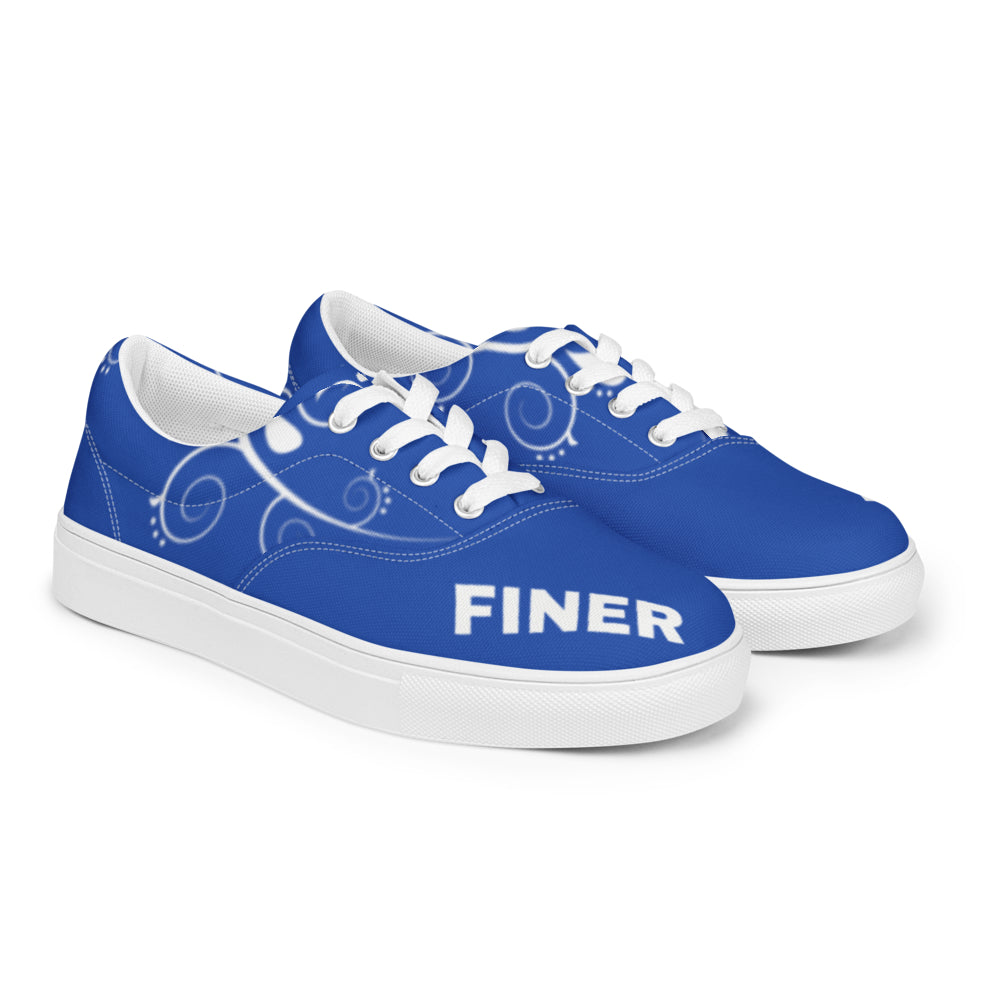 Finer 1920 Women’s Lace-up Canvas Shoes