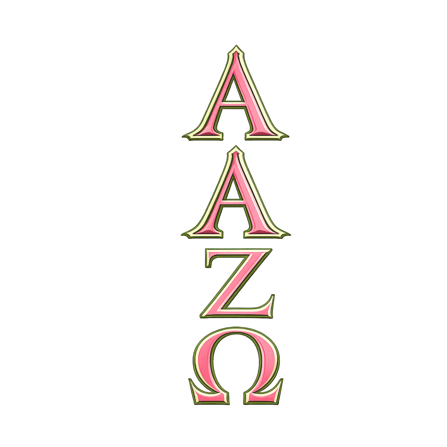 Alpha Alpha Zeta Omega Chapter Scarves