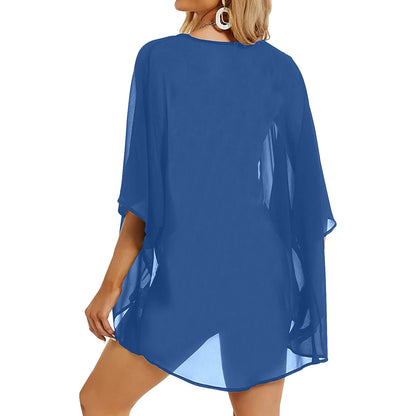 Women's Kimono Chiffon Cover Up (H51)