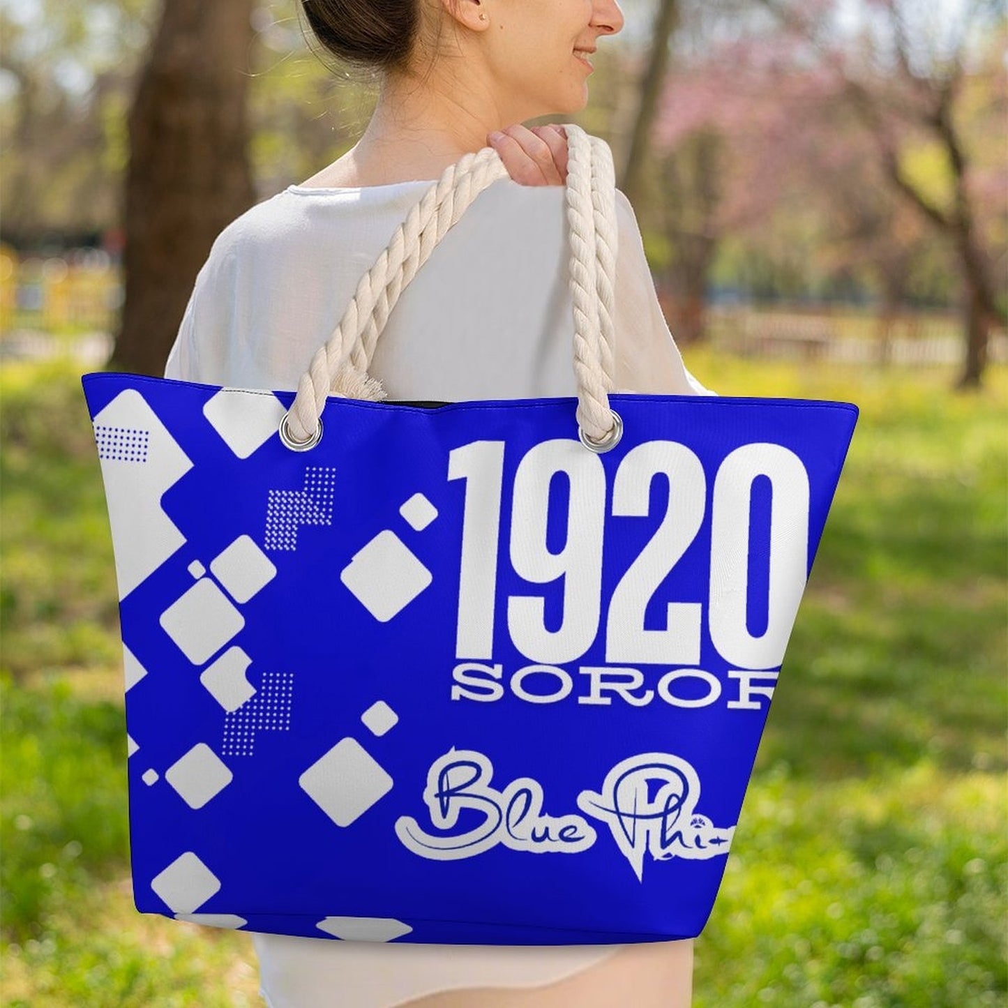 Tre Phi-re Hemp Rope Tote Bag