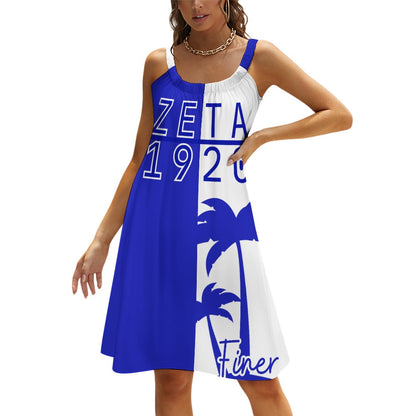 Zeta-Inspired Sleeveless Stretch Dress
