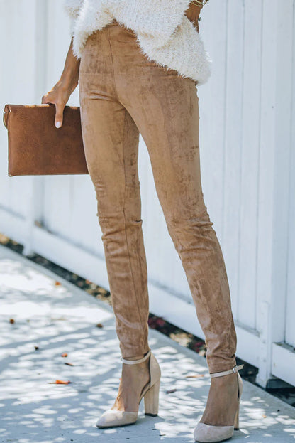 Plus Size High Waist Skinny Pants-VMA Specialties Boutique