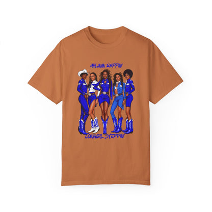 Melanin Steppin' Unisex T-Shirt - Stylish, Comfortable & Empowering