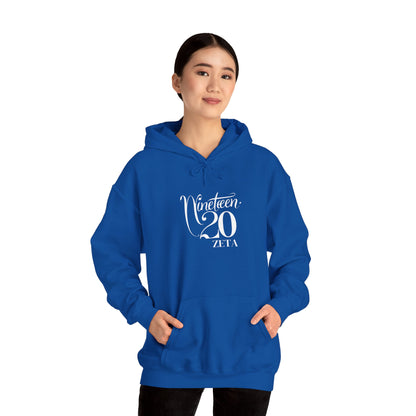 Zeta Founding Year Royal Blue Hoodie