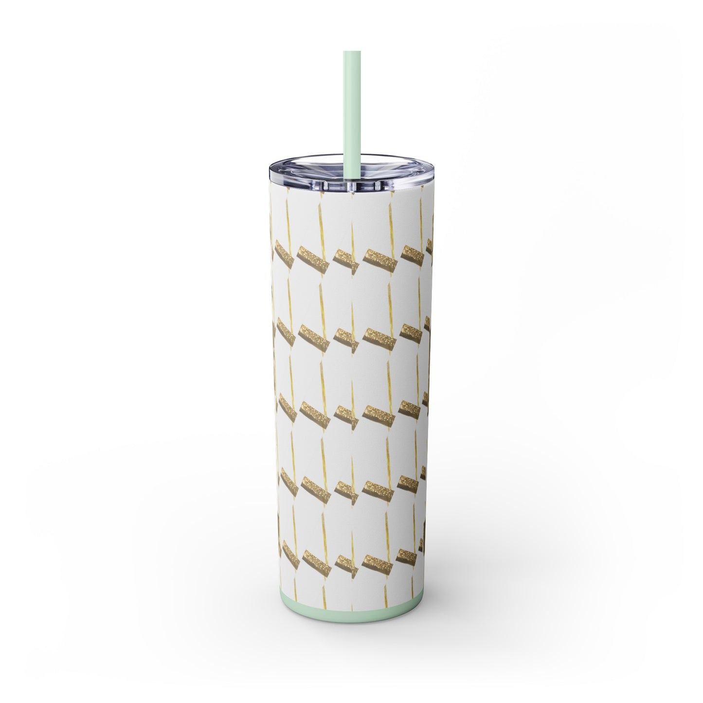"Will you be my Bridesmaid?" Skinny Tumbler with Straw, 20oz