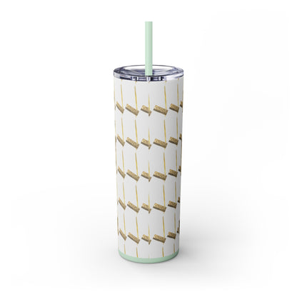 "Will you be my Bridesmaid?" Skinny Tumbler with Straw, 20oz
