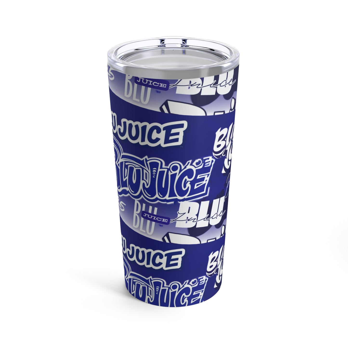 20oz Tumbler BluJuice Urban Graffiti Energy Drink Cup with Lid