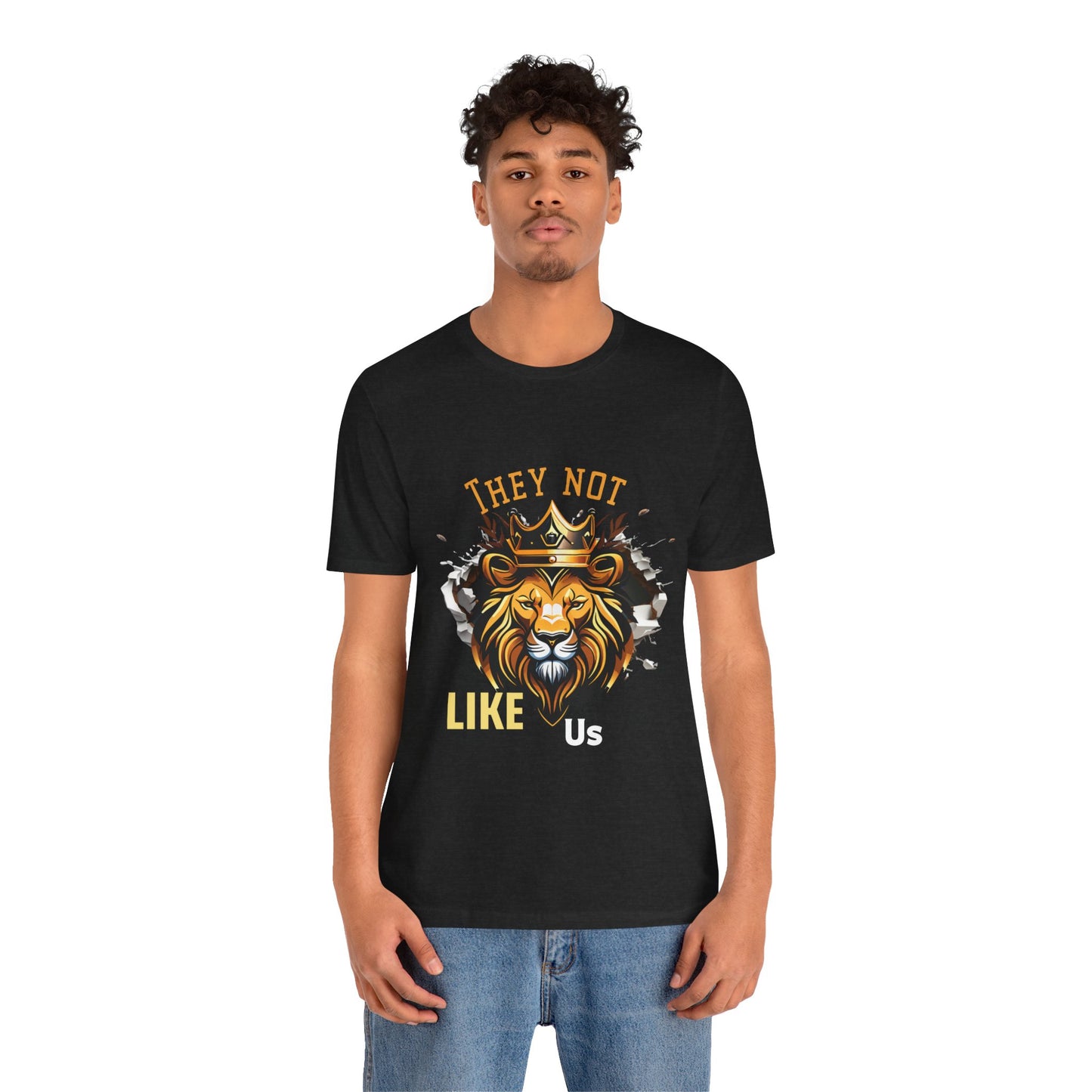 They Not Like Us -Lion Royalty Unisex Jersey Short Sleeve Tee