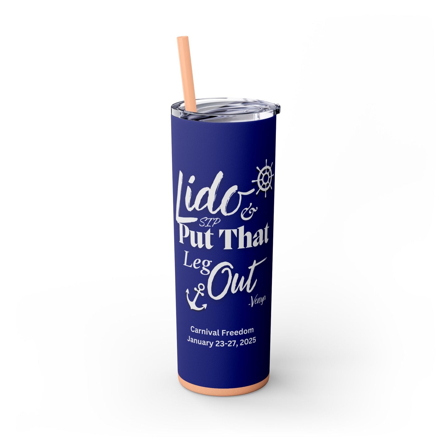 Tumbler - Tre LIDO DECK Beach and Poolside Theme